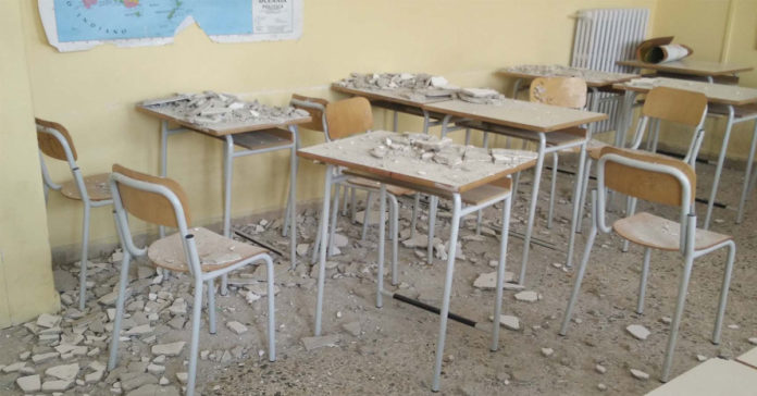 Scuola: 50 crolli nell’ultimo anno scolastico.