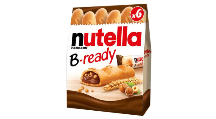 Nutella B-ready: poche calorie, ma anche tanti grassi e zuccheri.